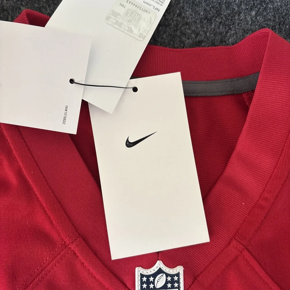Nike San Francisco 49ers Brandon Aiyuk 11 Youth Jersey Red Medium NWT